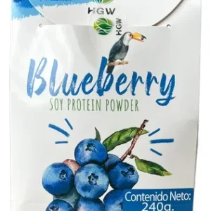 BLUEBERRY ALIMENTO EN POLVO A BASE DE PROTEÍNA DE SOYA Y VARIEDAD DE ARÁNDANOS