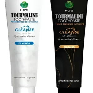 TOURMALINE TOOTHPASTE - BLANCA Y NEGRA